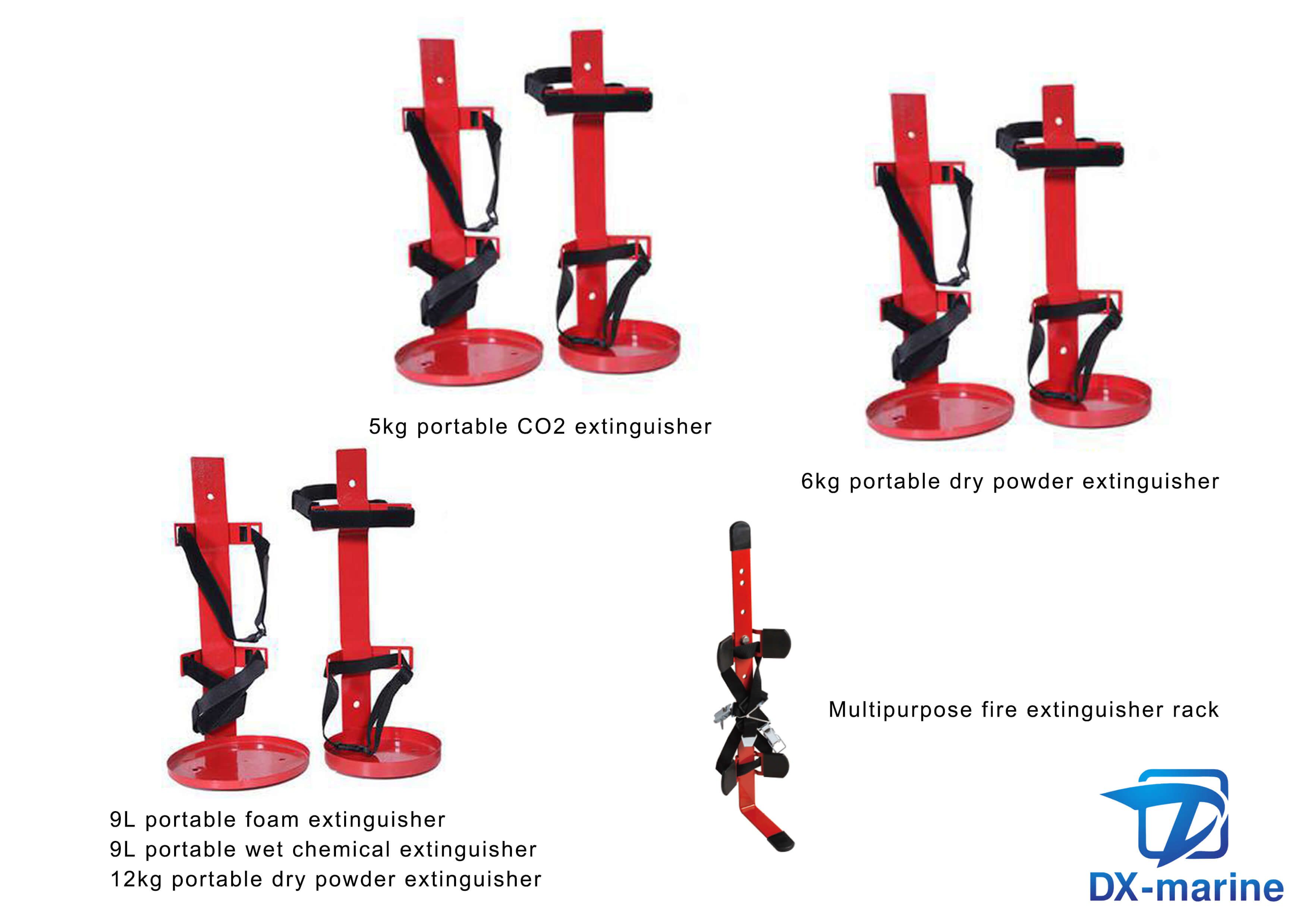 Extinguisher rack