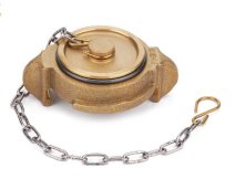 Blank cap with chain, NAKAJIMA DN50, brass