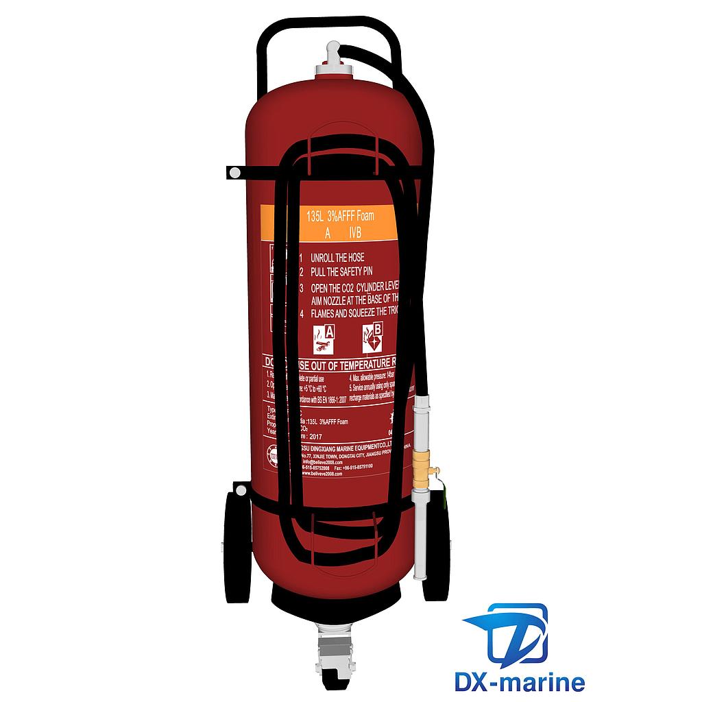 135L推车式泡沫灭火器-GQ